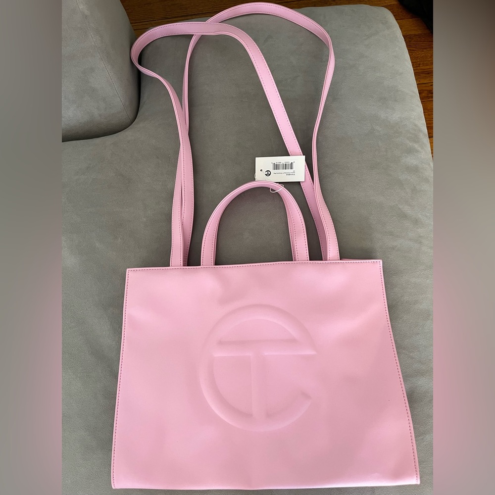 Medium Telfar Tote Bubblegum Pink New with Tags 100% Authentic